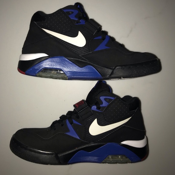Nike Sportswear Air Force 180 Black Blue - Picture 4 of 7